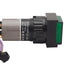 Used EAO 31-451.036 Push Button Momentary, Illuminated, Green, 2N/O Contact, 42VAC/DC