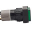 Used EAO 31-451.036 Push Button Momentary, Illuminated, Green, 2N/O Contact, 42VAC/DC