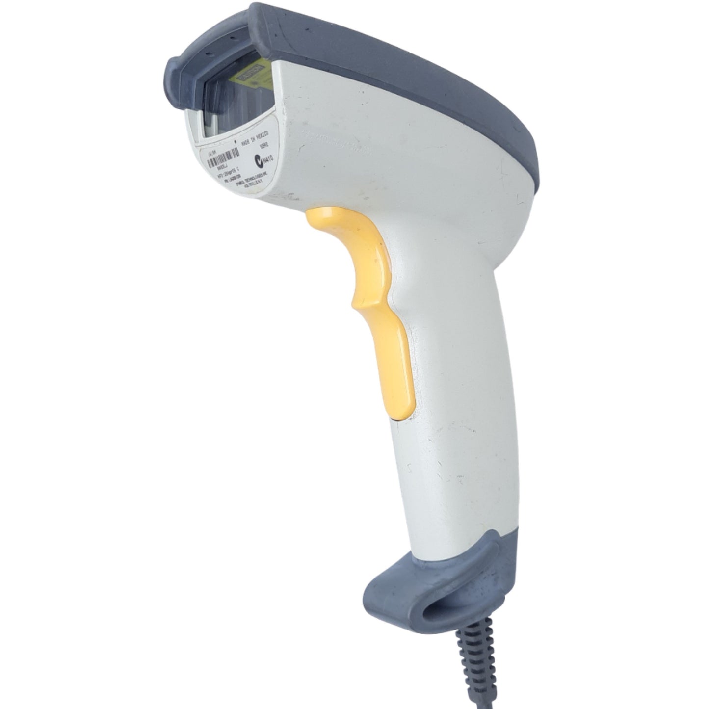 Used Symbol LS4008I-I200 N410 Handheld Barcode Scanner PS/2 Cord, 4.5-5.5 VDC