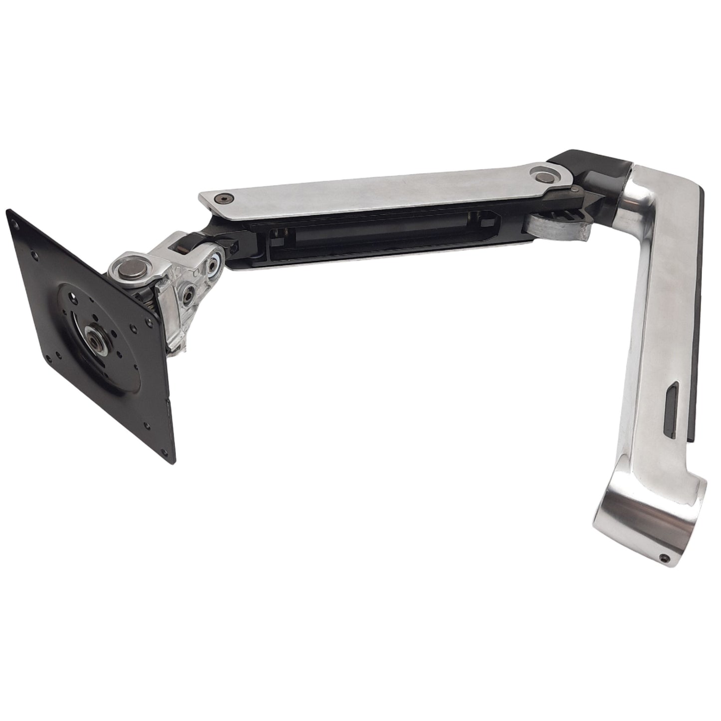 Used Ergotron 45-241-026 Desk Monitor Arm 75x75mm - 100x100mm, *No Base and Bushings*