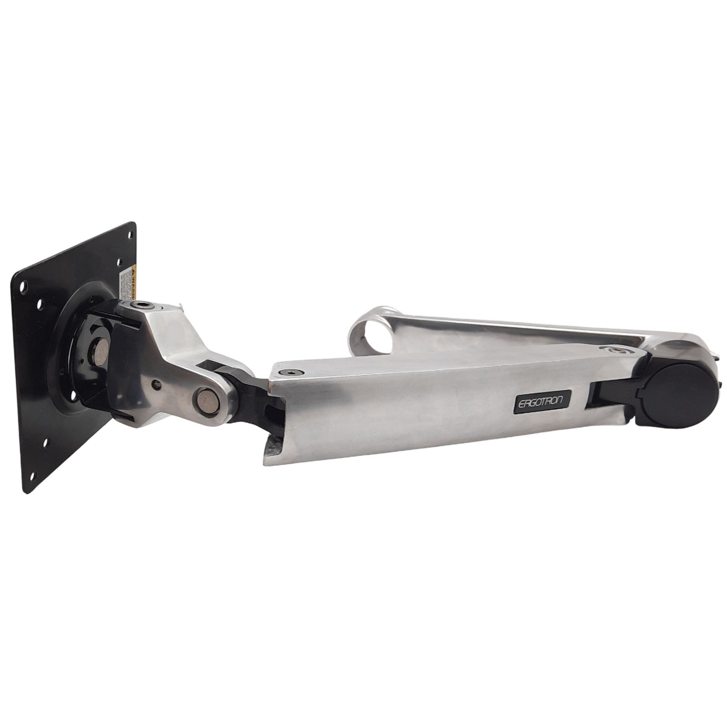 Used Ergotron 45-241-026 Desk Monitor Arm 75x75mm - 100x100mm, *No Base and Bushings*