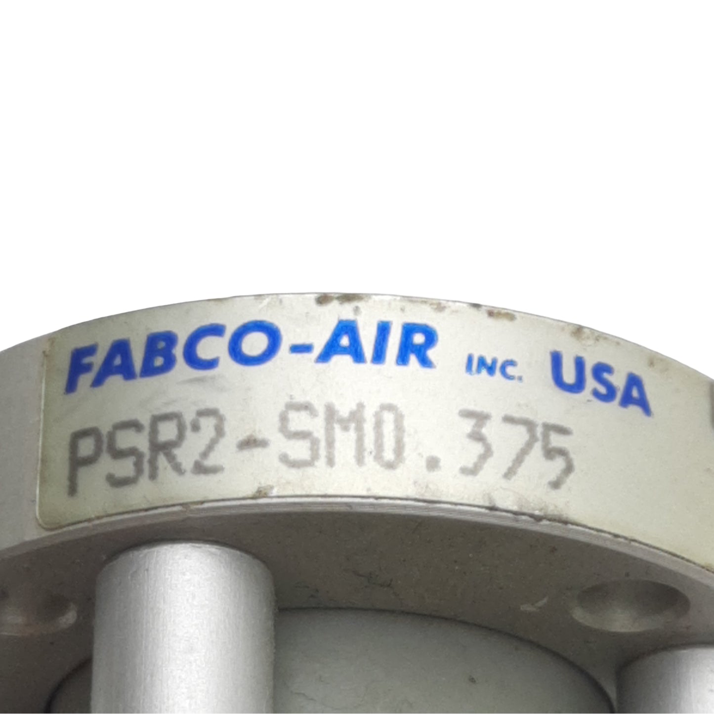 Used Fabco-Air PSR2-SM0.375 Pneumatic Cylinder ø3/4" Bore, 3/8" Stroke, #10-32 200psi