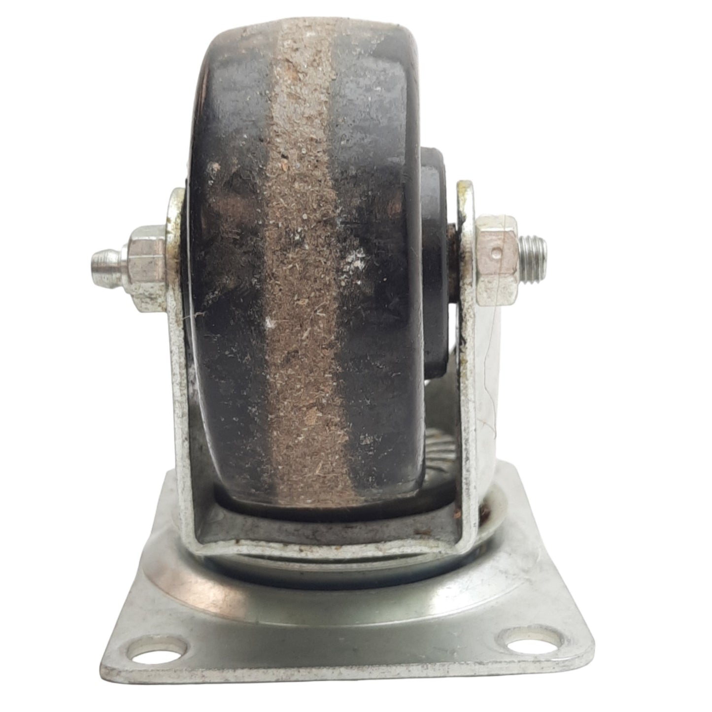 Used Lot of 2 Payson 050-3UM Wheel Caster 3in Wheel Diameter, 1-1/4in Width, Plexite