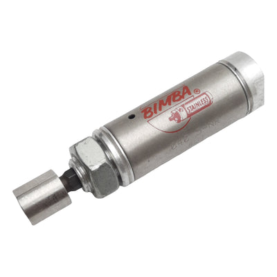 Used Bimba 040.5-NR Pneumatic Cylinder, ø3/4in Bore, 1/2in Stroke, 1/8in NPT, 250psi