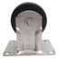 Used Lot of 2 Payson 051-3UM Wheel Caster 3in Wheel Diameter, 1-1/4in Width, Plexite