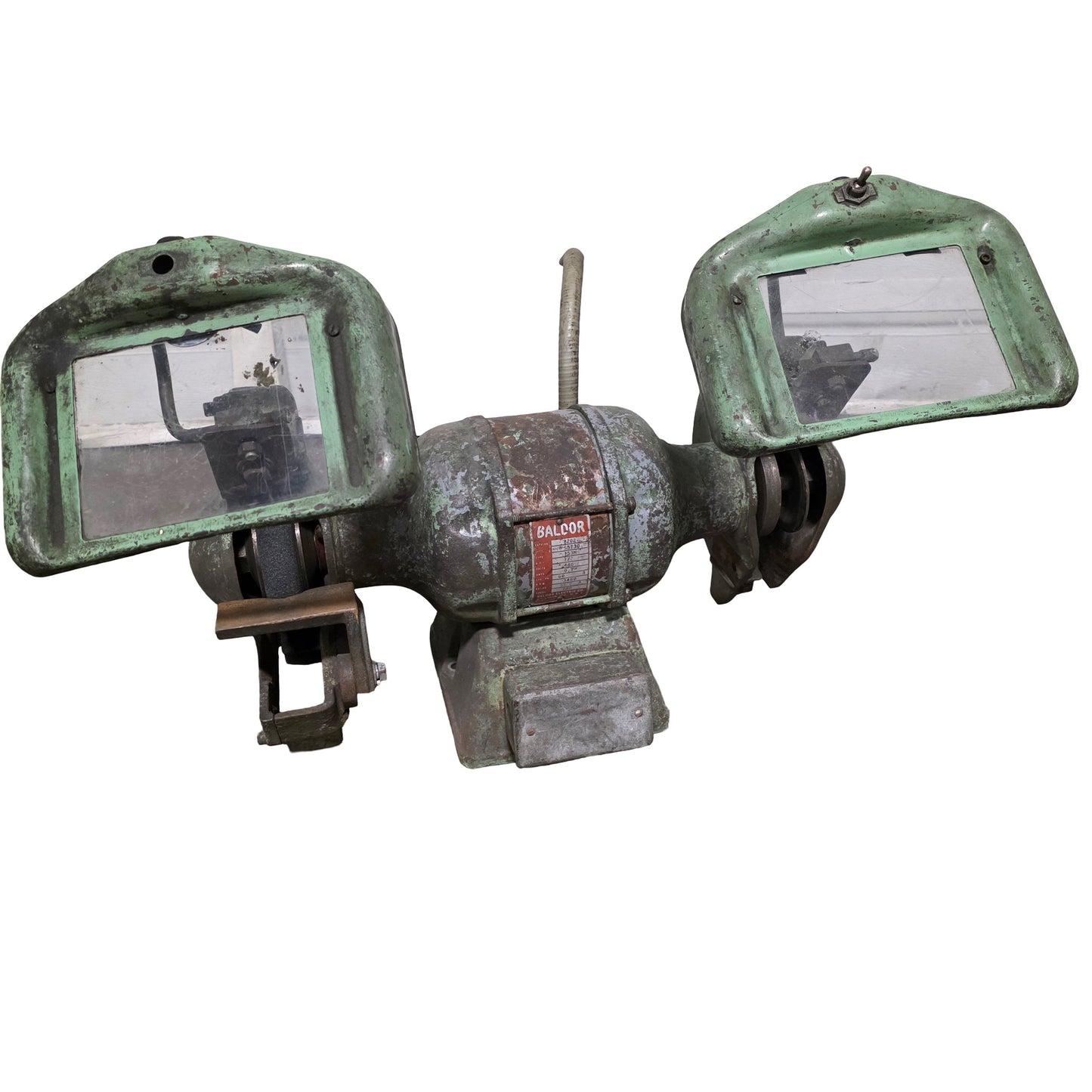 Used Baldor 8202 Benchtop Grinder 1/2HP 6" Wheel 3450RPM 440VAC 3-Ph 0.7A