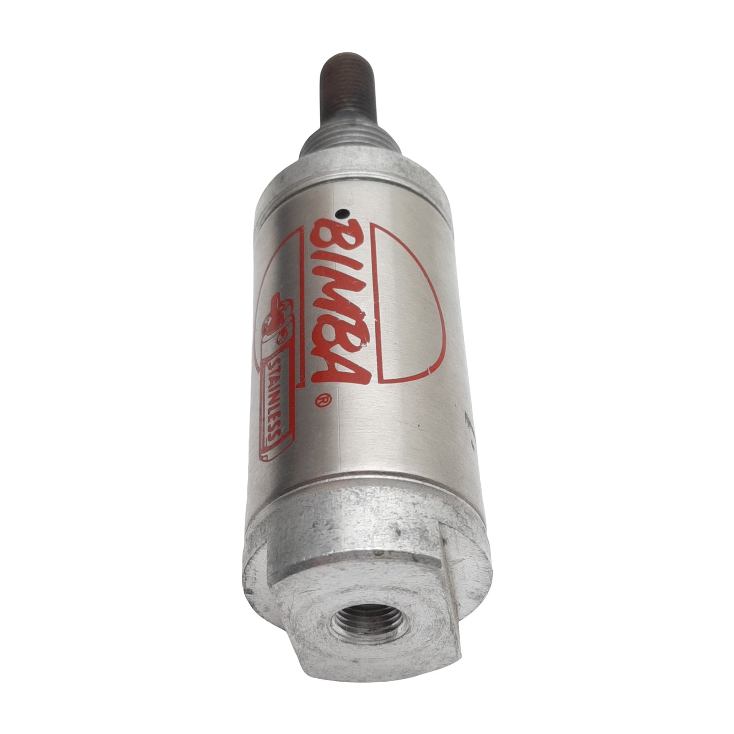 Used Bimba 120.5 Pneumatic Cylinder, ø1-1/4in Bore, 1/2in Stroke, 1/8in NPT, 250psi