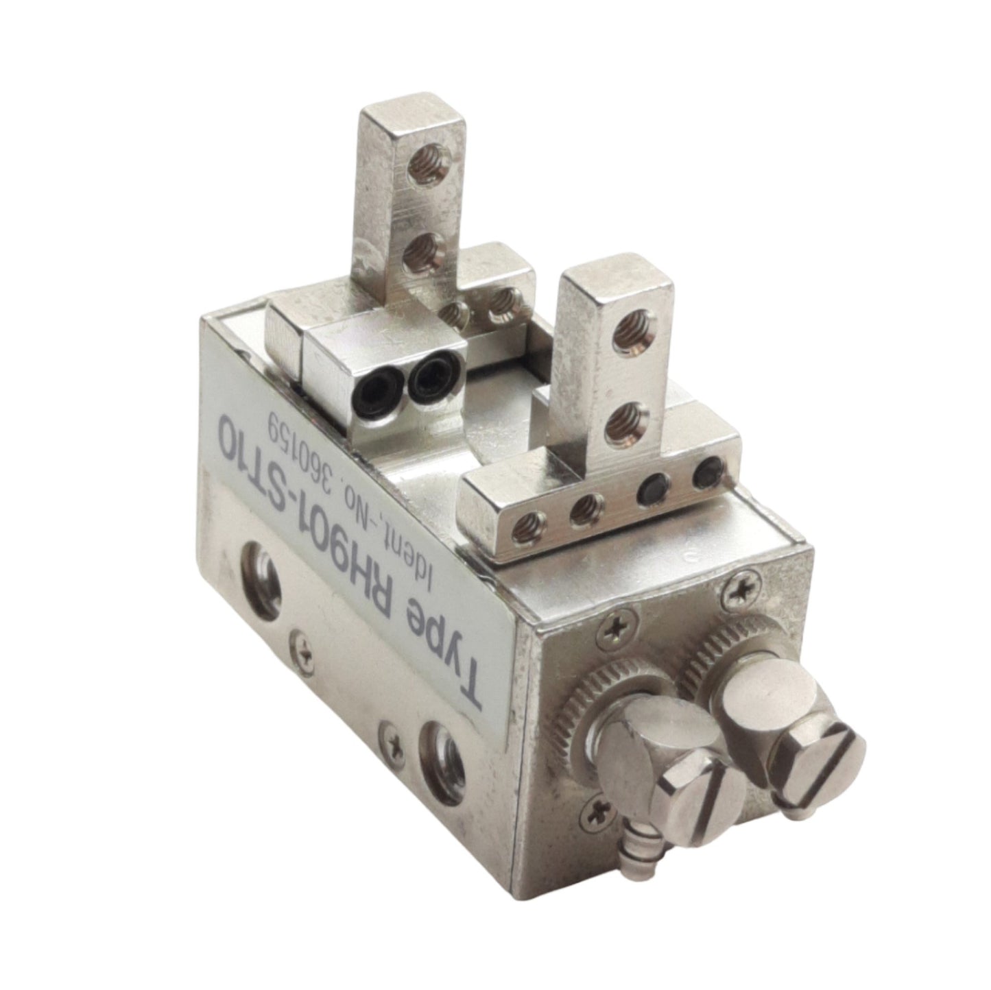 Used Schunk RH901-ST10 Parallel Gripper, Stroke: 5mm per Finger, 7bar Max, M3, 360159