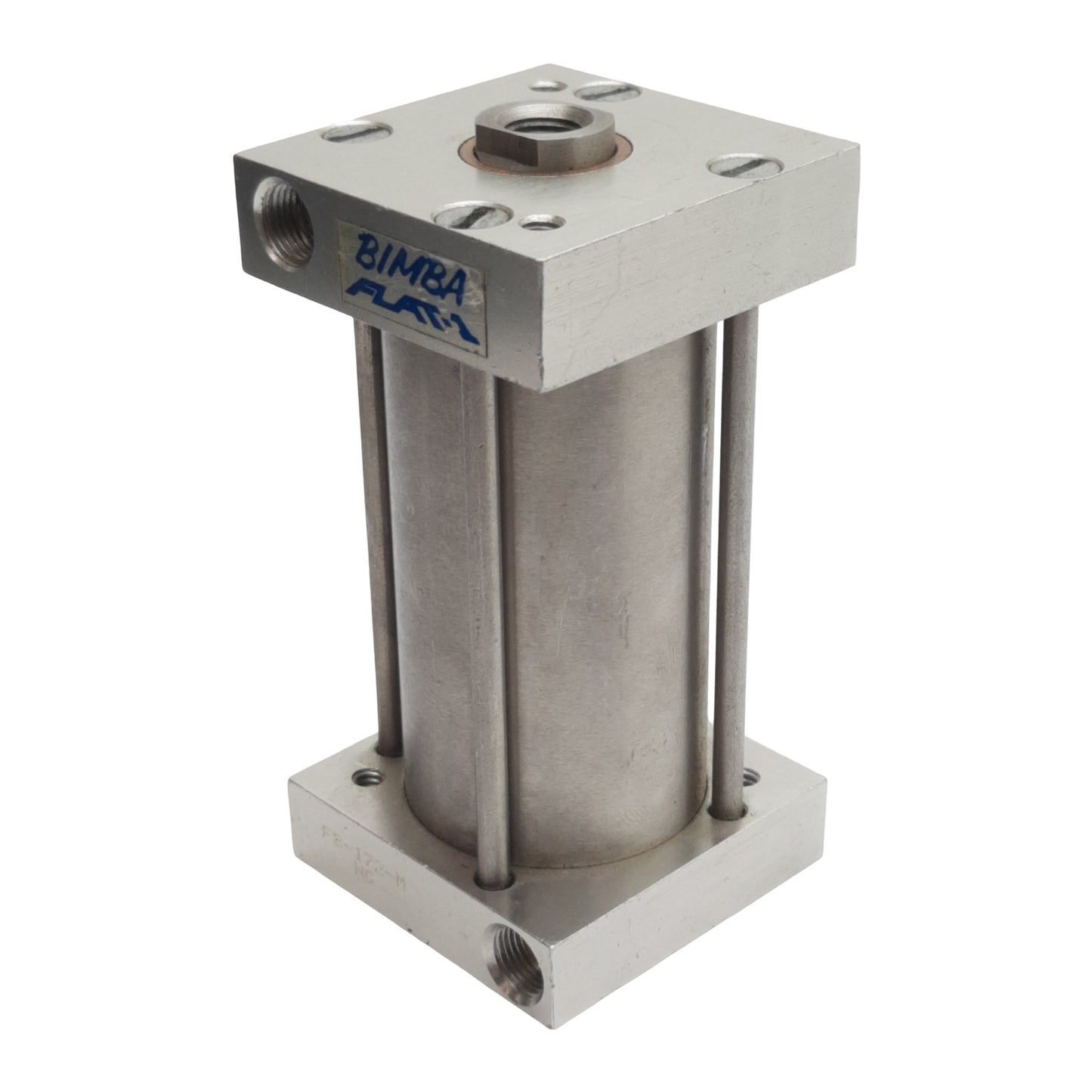 Used Bimba FS-172-M FLAT-1 Pneumatic Cylinder, ø1-1/2in Bore, 2in Stroke, 1/8in NPT