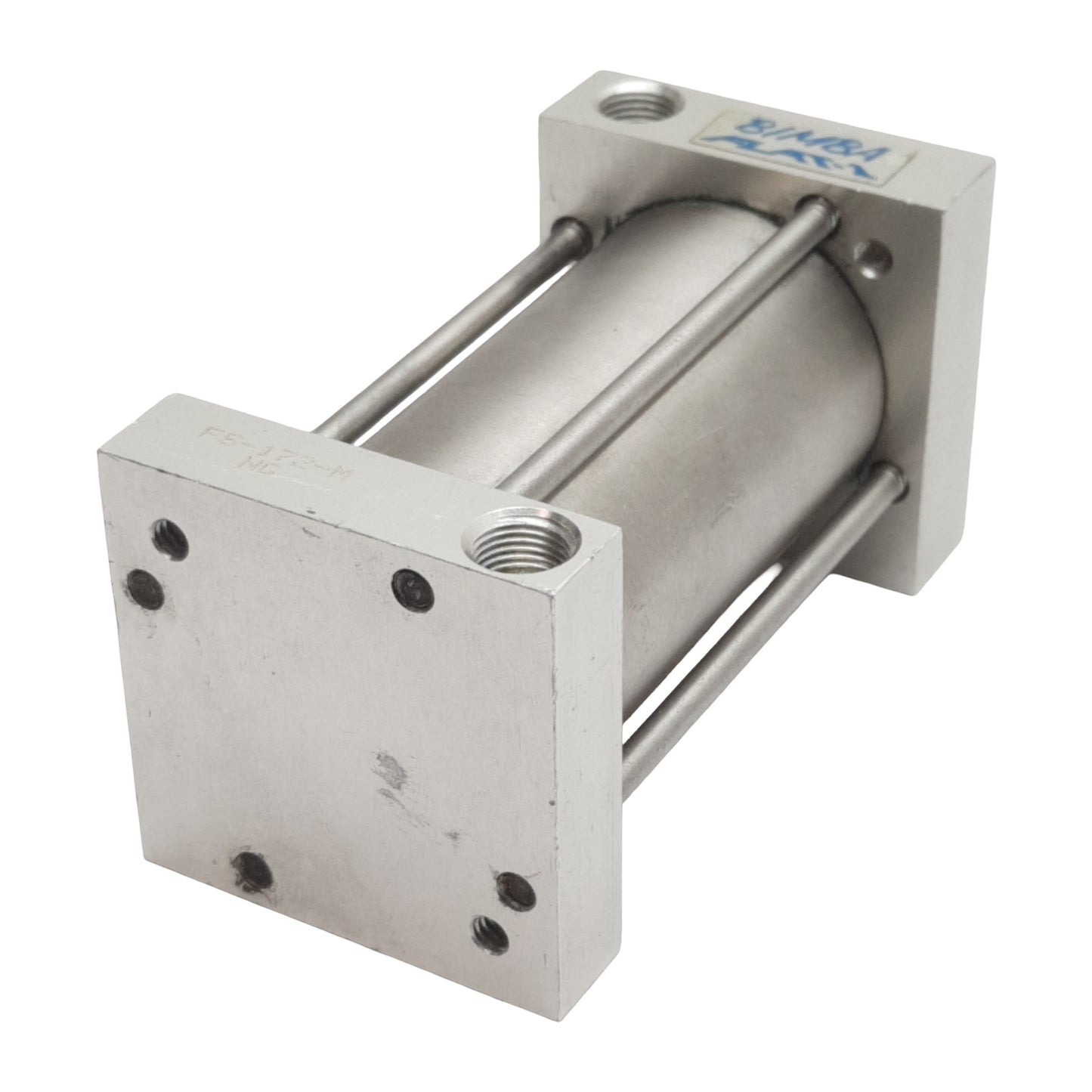 Used Bimba FS-172-M FLAT-1 Pneumatic Cylinder, ø1-1/2in Bore, 2in Stroke, 1/8in NPT