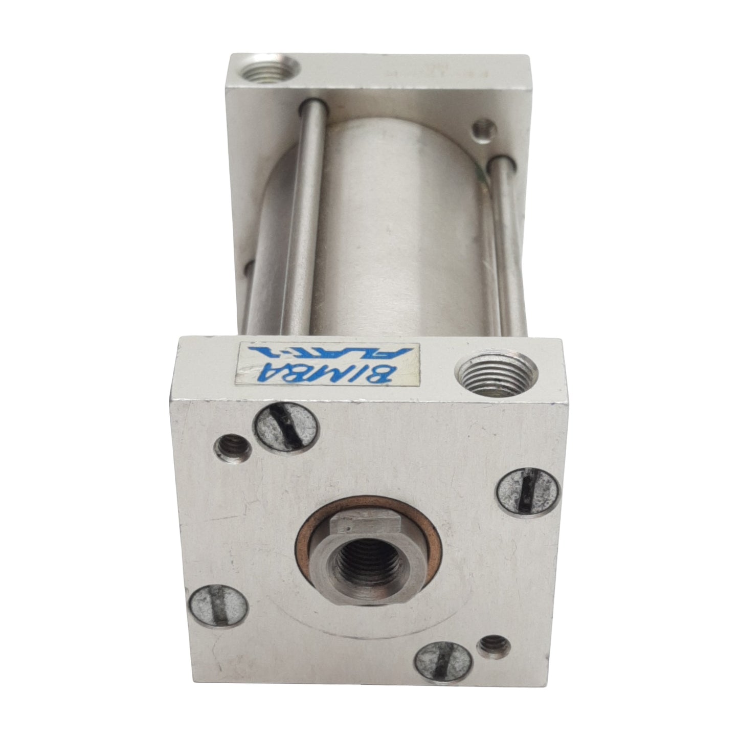 Used Bimba FS-172-M FLAT-1 Pneumatic Cylinder, ø1-1/2in Bore, 2in Stroke, 1/8in NPT