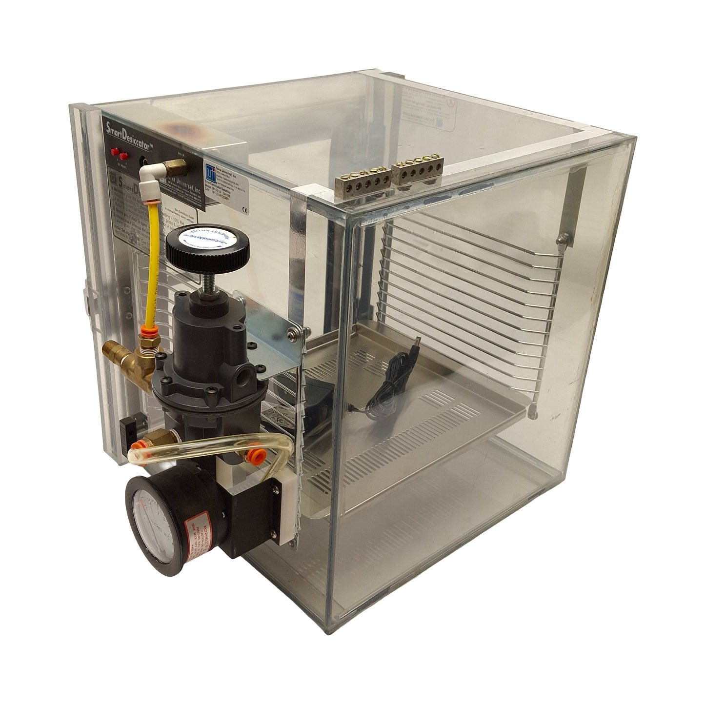 Used Terra Universal 1911-21A Benchtop SmartDesiccator, 12in x12in x 13.25in, 12VDC