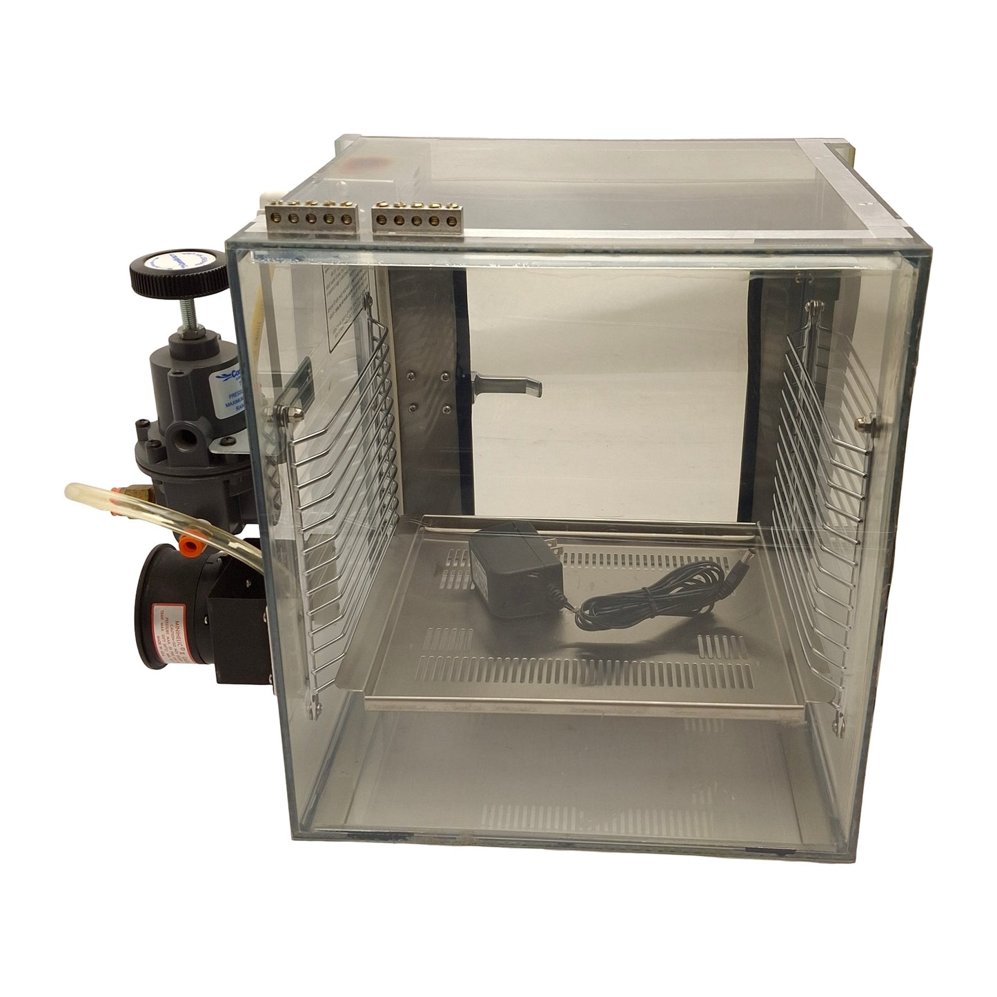 Used Terra Universal 1911-21A Benchtop SmartDesiccator, 12in x12in x 13.25in, 12VDC
