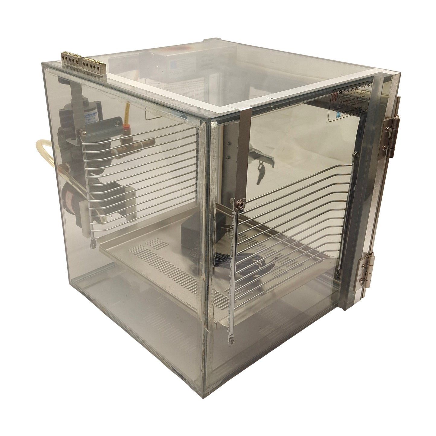 Used Terra Universal 1911-21A Benchtop SmartDesiccator, 12in x12in x 13.25in, 12VDC