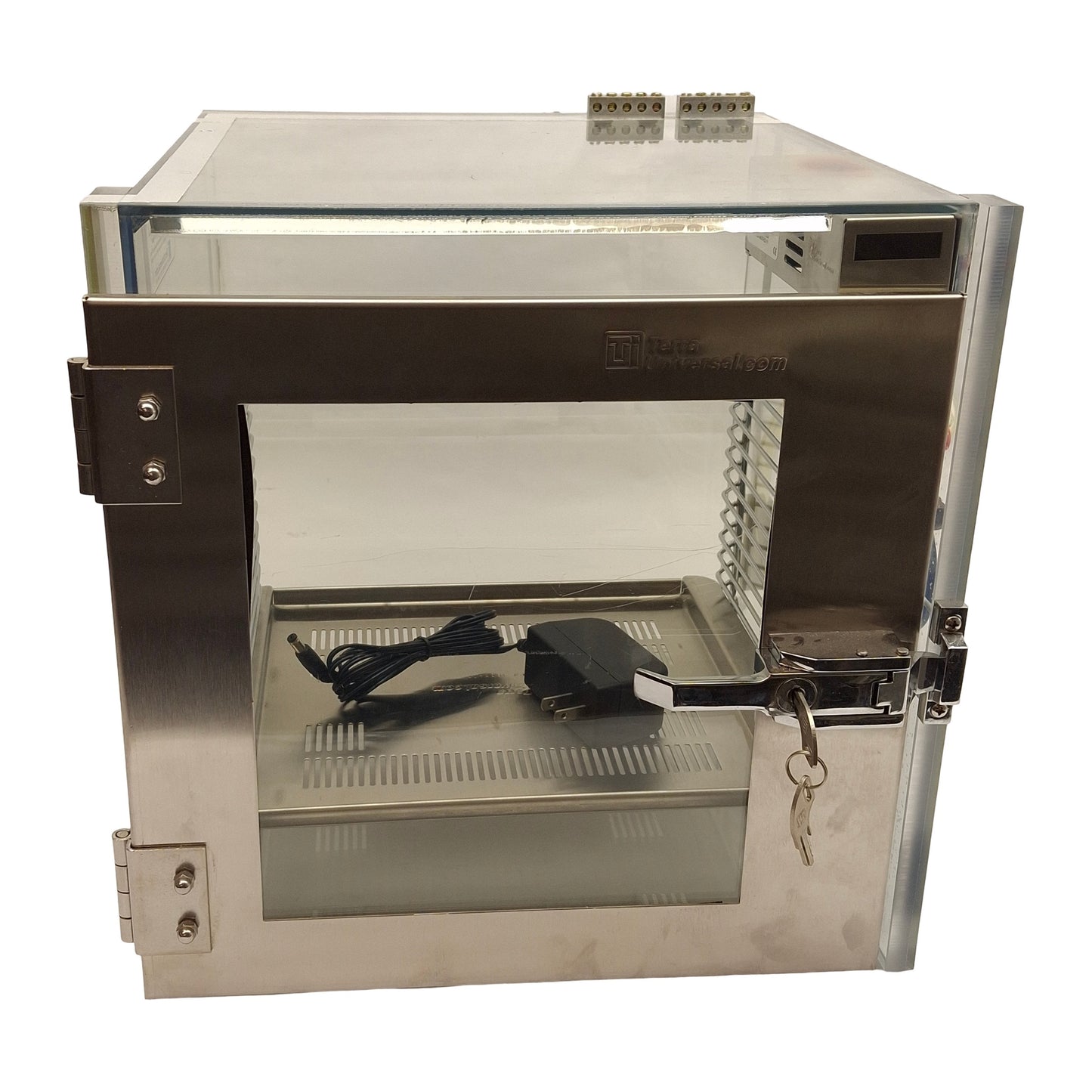 Used Terra Universal 1911-21A Benchtop SmartDesiccator, 12in x12in x 13.25in, 12VDC