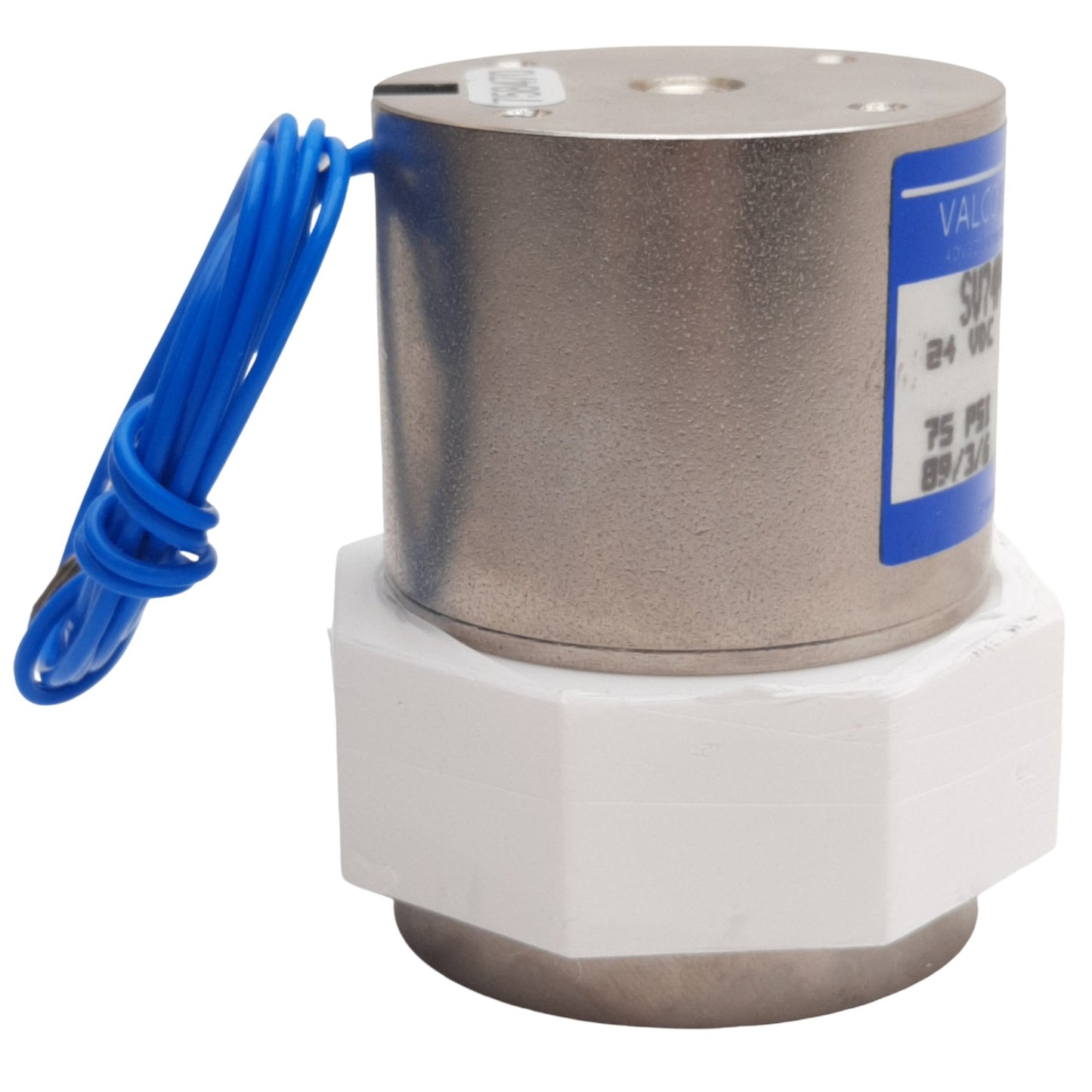 Used Valcor Scientific SV74P48T-2HP 2-Way N/C Diaphragm Isolation Valve 75PSI, 24VDC