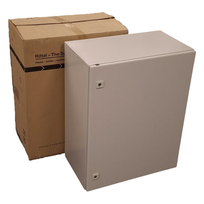 New Rittal AE 1376.500 Wall-Mounted Enclosure, Carbon Steel, 600mm x 760mm x 350mm