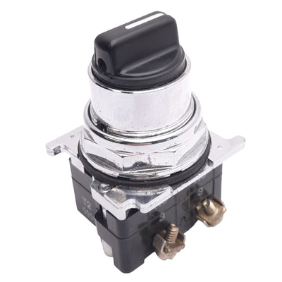 Used Eaton 10250T1322 Momentary Selector Switch, 3-Position, ø30.5mm, 2NO, 600VAC 10A