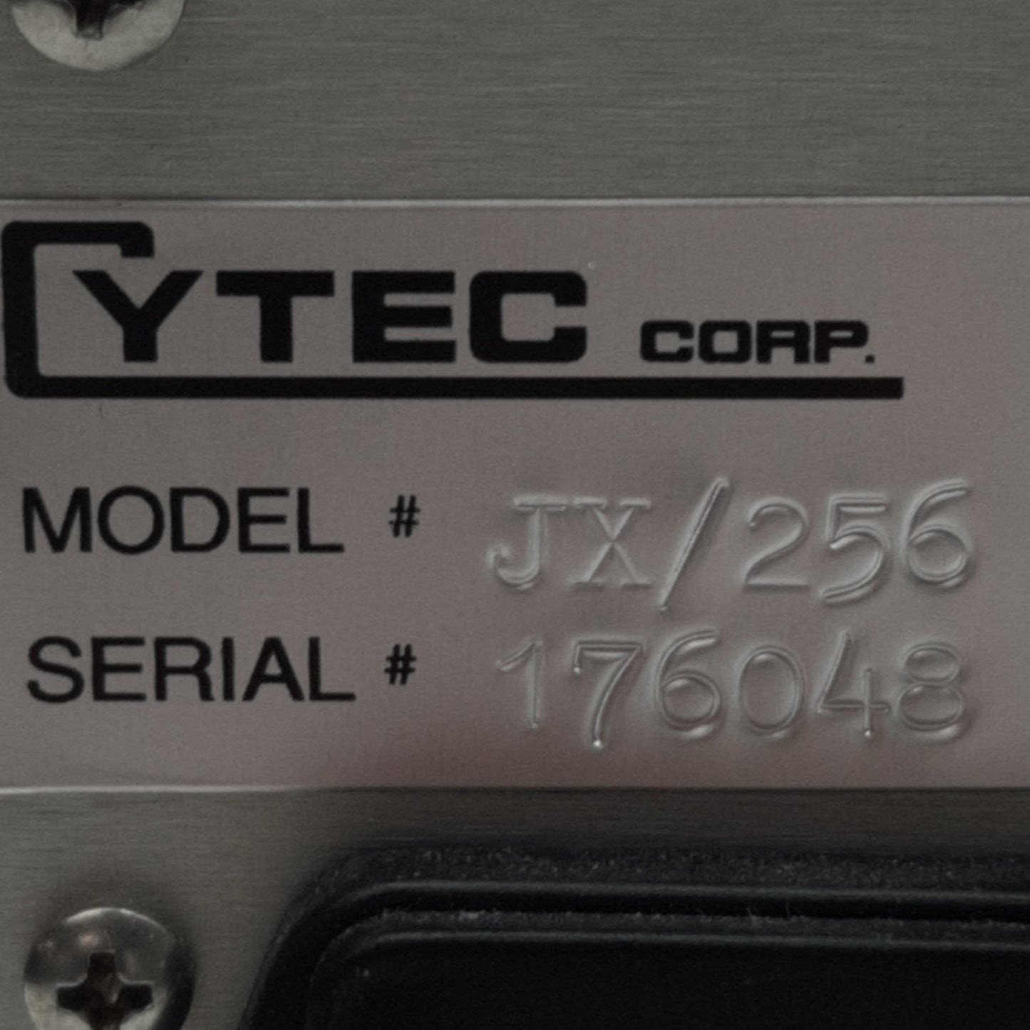 Used Cytec JX/256 Data Acquisition Mainframe 19in x 5.25in x 16in, 16 Relay Slots