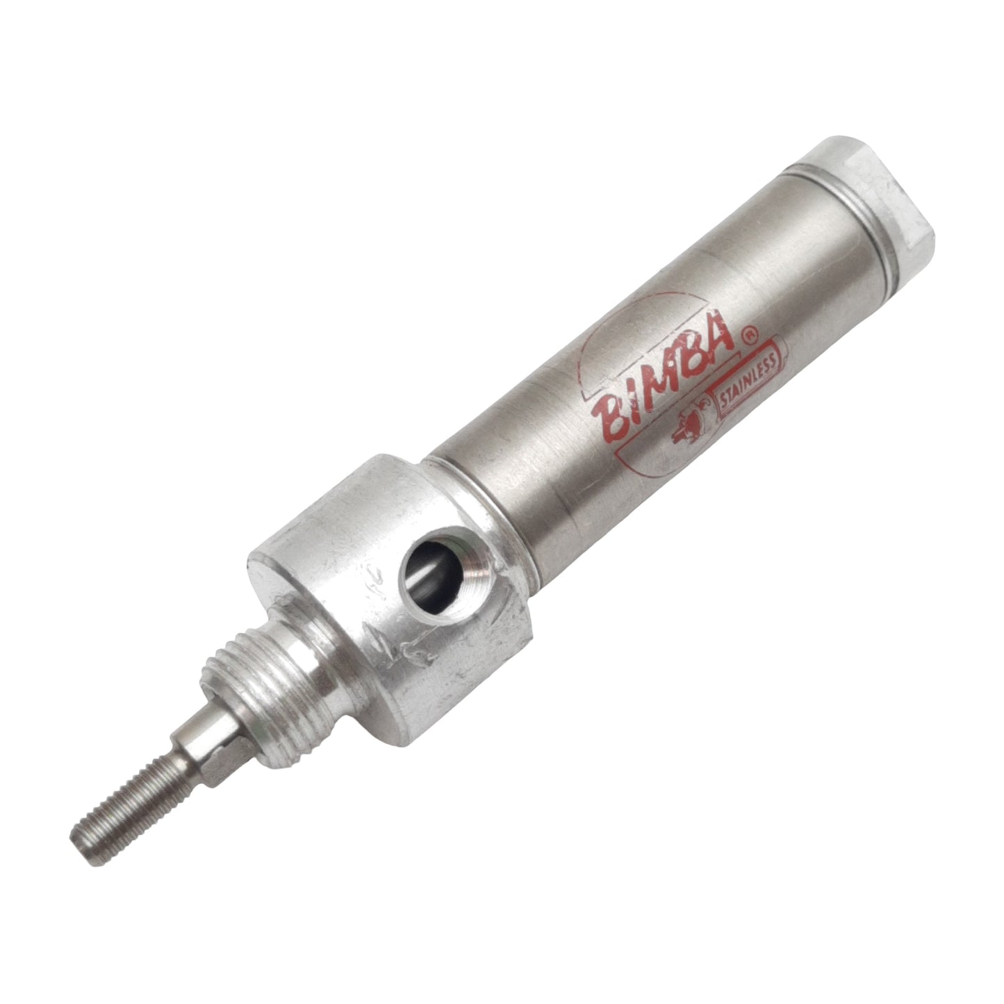 Used Bimba MRS-040.75-D Pneumatic Cylinder, ø3/4in Bore, 3/4in Stroke, 1/8in NPT