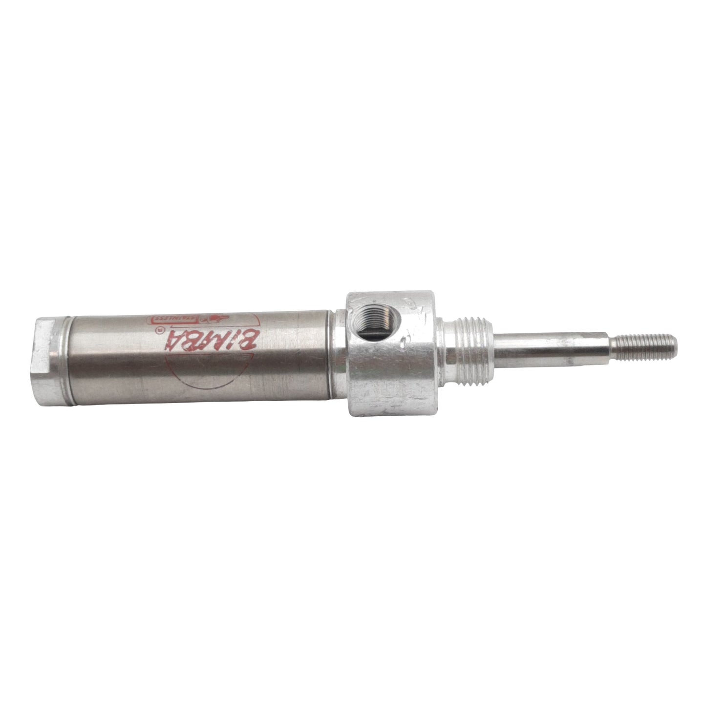 Used Bimba MRS-040.75-D Pneumatic Cylinder, ø3/4in Bore, 3/4in Stroke, 1/8in NPT
