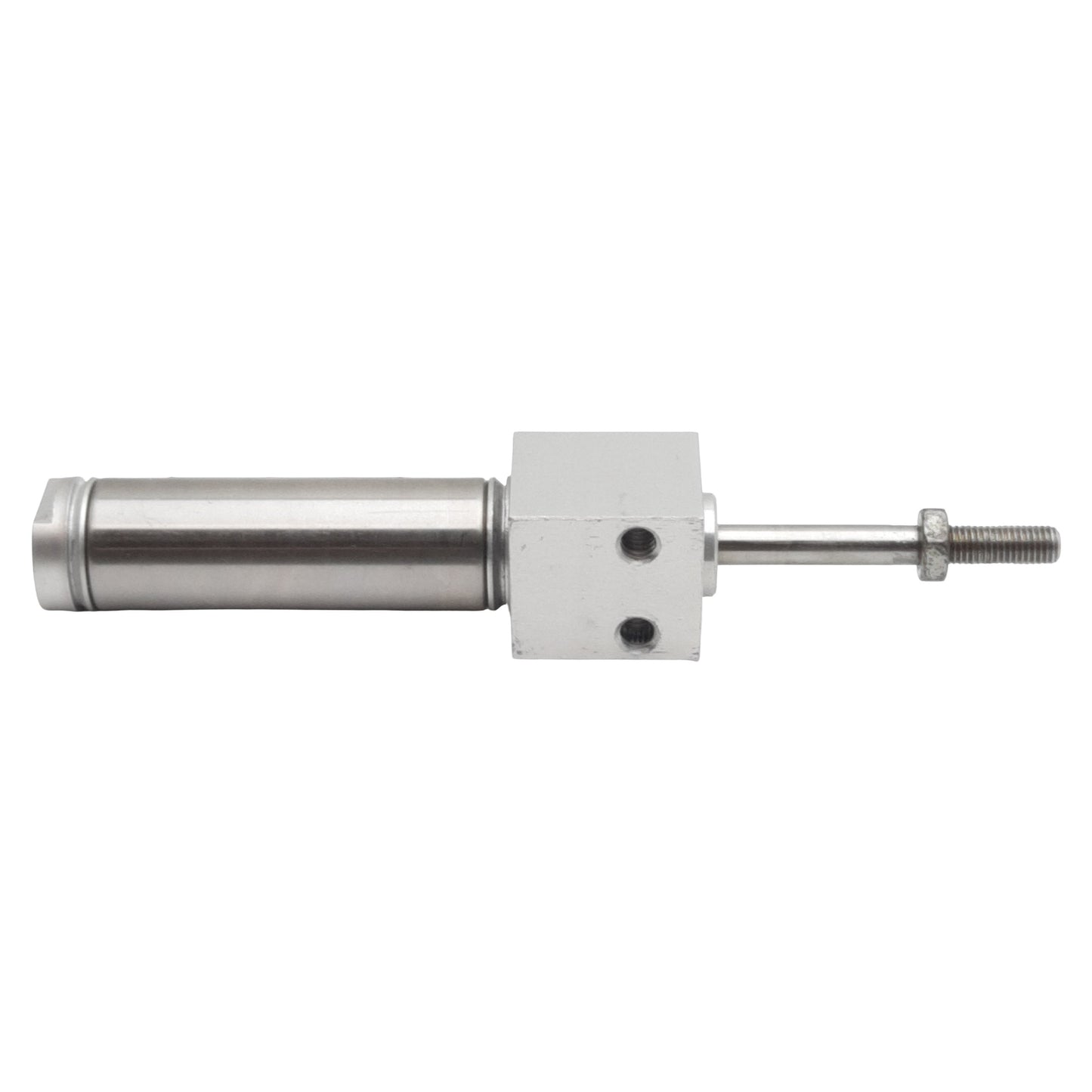 Used SMC NCDMR075-0100 Pneumatic Cylinder, ø3/4in Bore, 1in Stroke, 1/8in NPT, 250psi