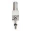 Used SMC NCDMR075-0100 Pneumatic Cylinder, ø3/4in Bore, 1in Stroke, 1/8in NPT, 250psi