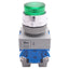 Used IDEC ALW212620D-G Green Illuminated Pushbutton, 22mm, 2NO, 600V 10A, *No Bulb
