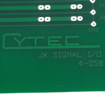 Used Cytec 4-058 Signal I/O Module For JX/256 Mainframe, 34-Pin Header Connector