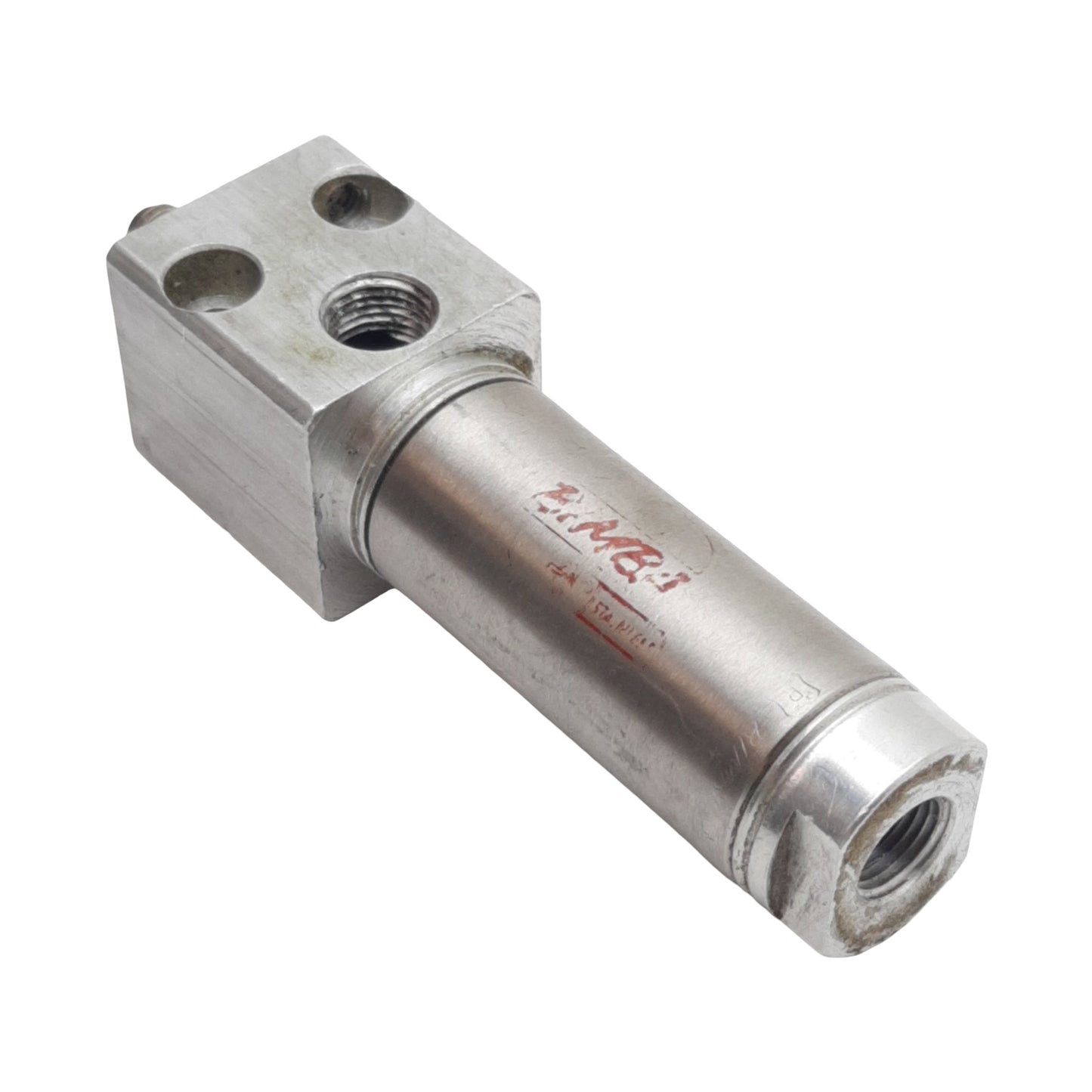 Used Bimba BF-040.5-D Pneumatic Cylinder ø3/4in Bore, 1/2in Stroke, 1/8in NPT, 250psi