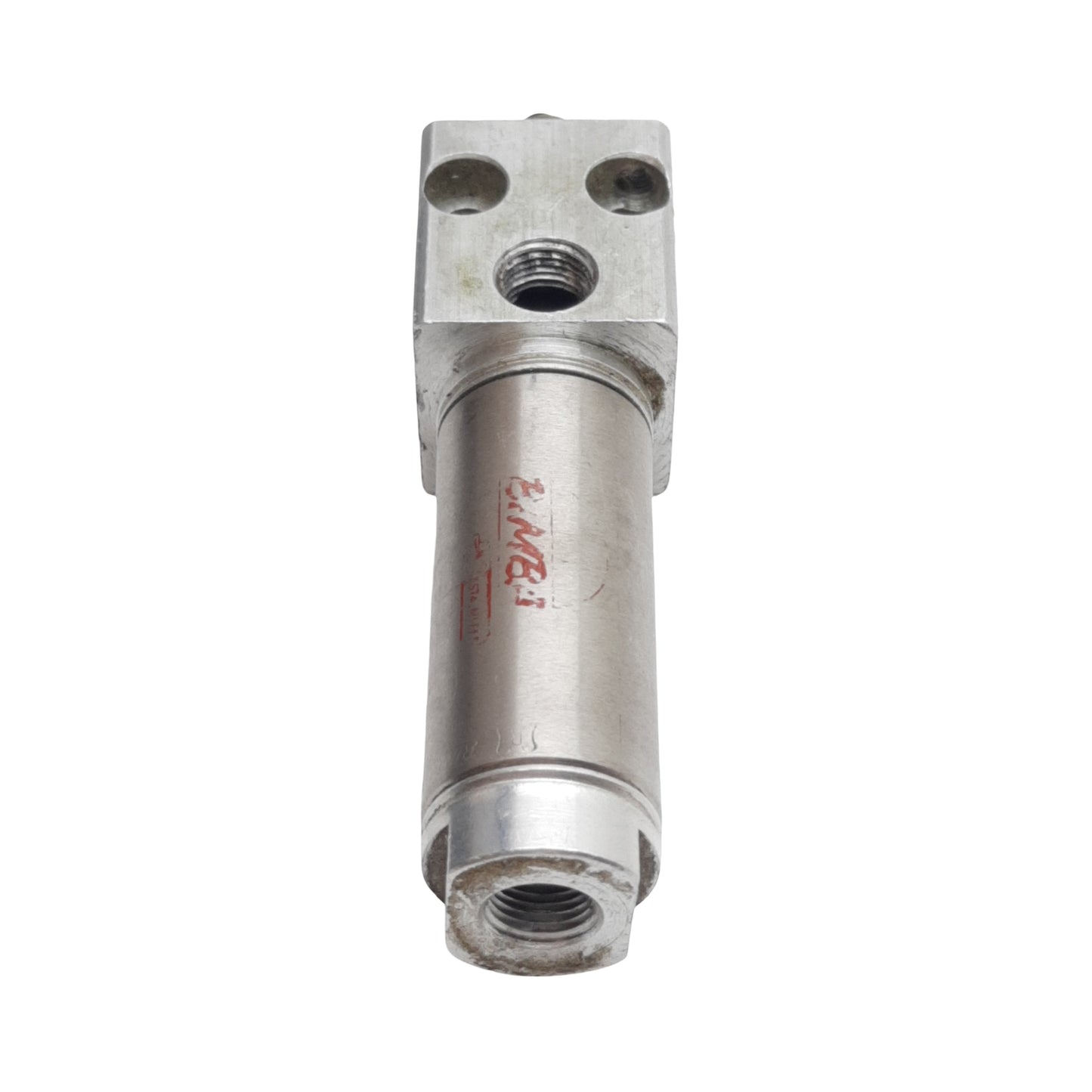 Used Bimba BF-040.5-D Pneumatic Cylinder ø3/4in Bore, 1/2in Stroke, 1/8in NPT, 250psi