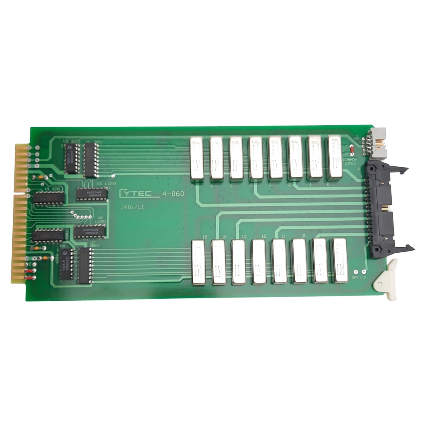 Used Cytec 4-060 Switch Module Used With JX/256 Mainframe, 16 Single Pole Relay