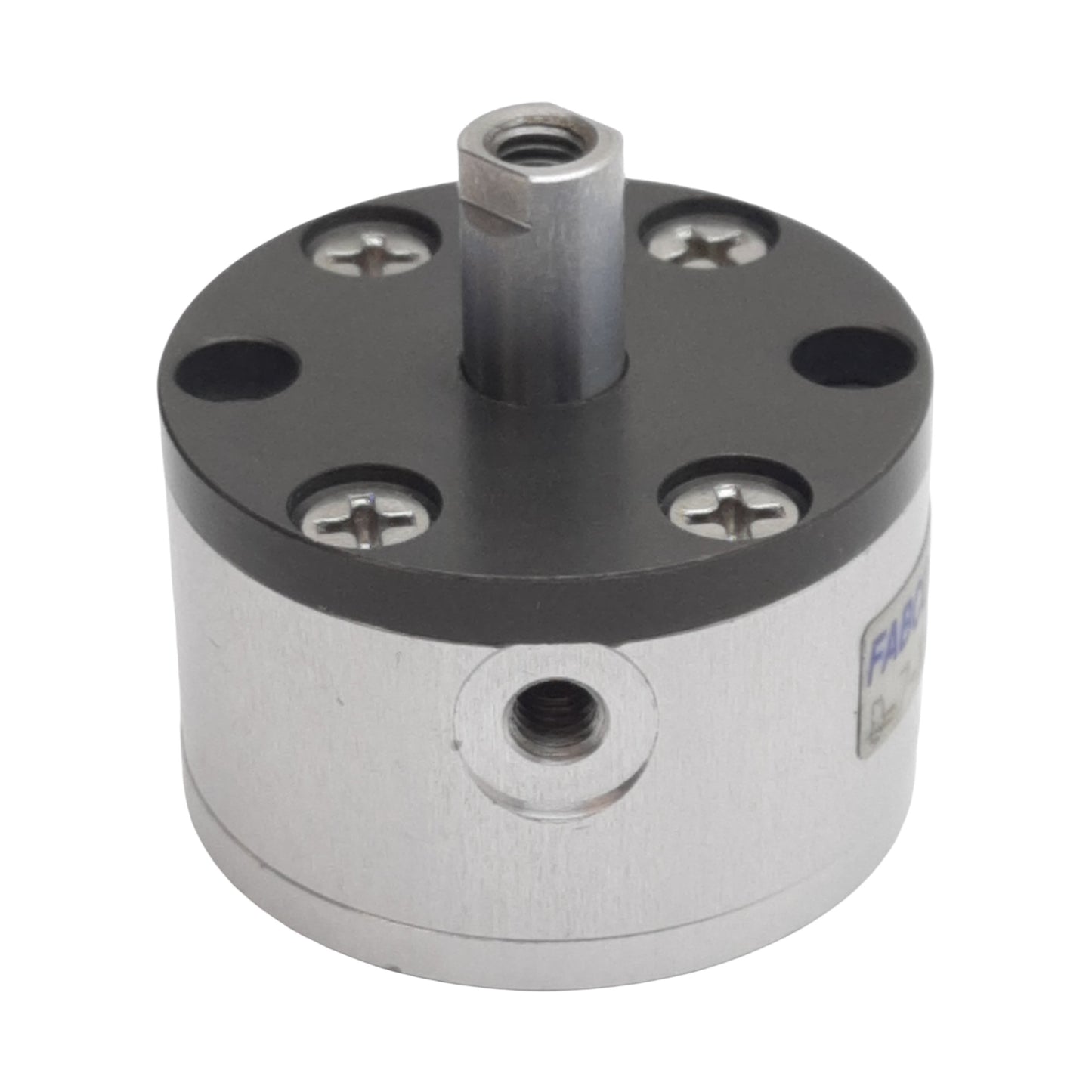 Used Fabco-Air D-7-X-BFR Pneumatic Cylinder ø3/4in Bore, 3/8in Stroke, #10-32, 250psi