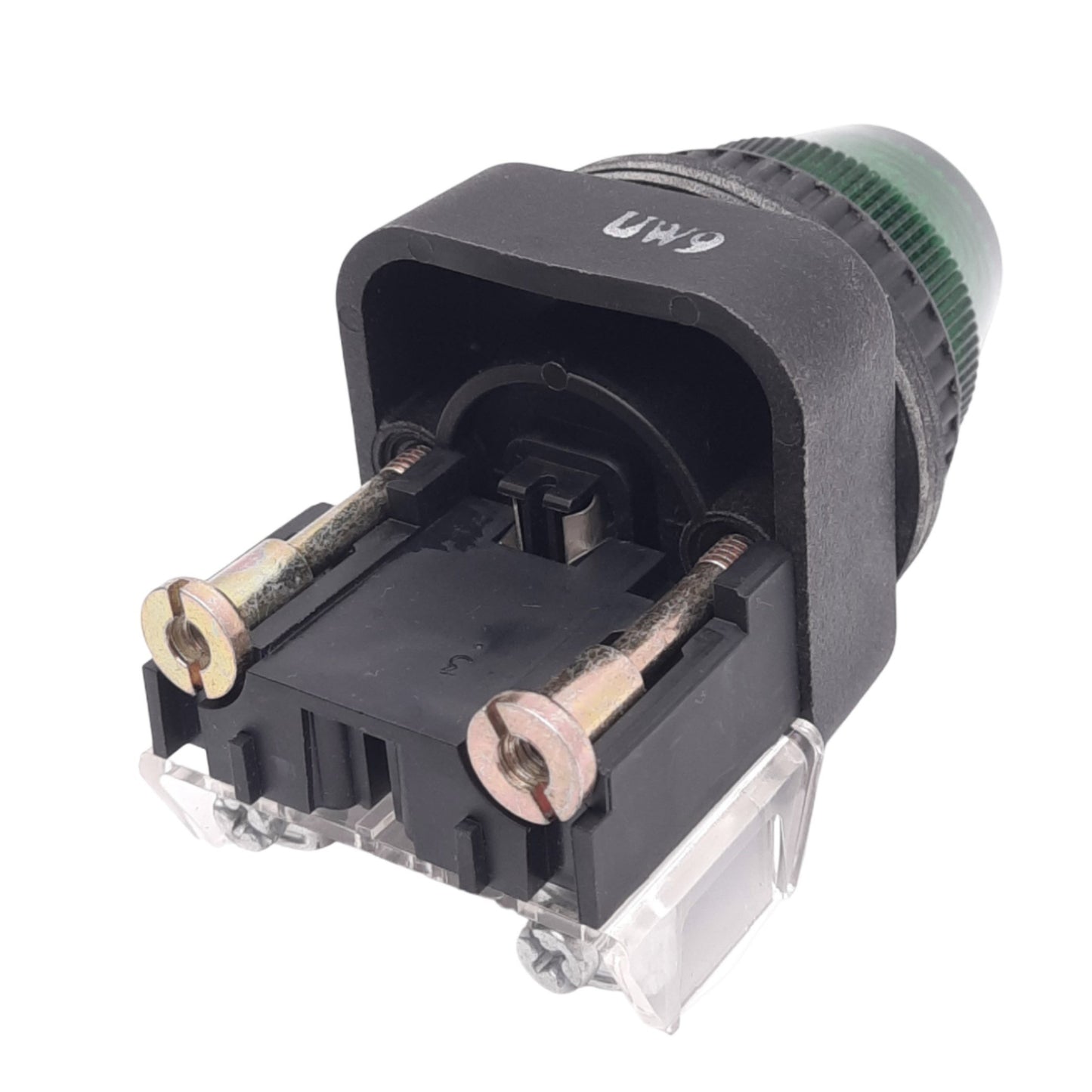 Used Allen Bradley 800H-QR24G Green Indicator Pilot Light, ø30mm, 24VAC/DC Lamp