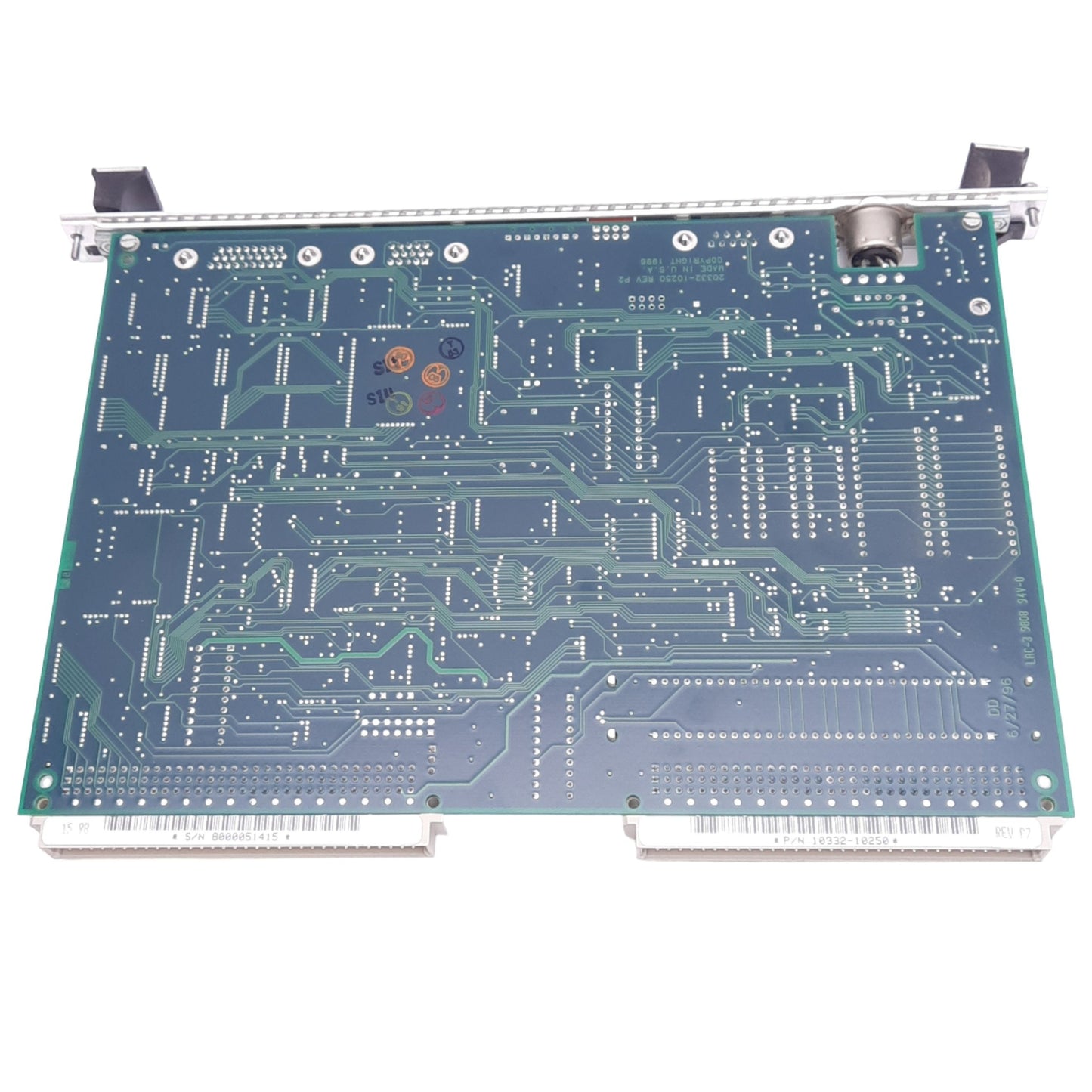 Used Adept 10332-10250 Rev P7 VGB VME Control Board, 2MB RAM, Keyboard/Video IO