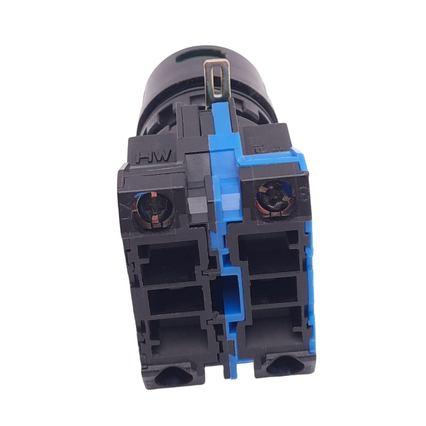 New – Open box IDEC HW-CL10 Green Illuminated Pushbutton, 22mm, 1NO, 5-30V Lamp, 600V 10A Max