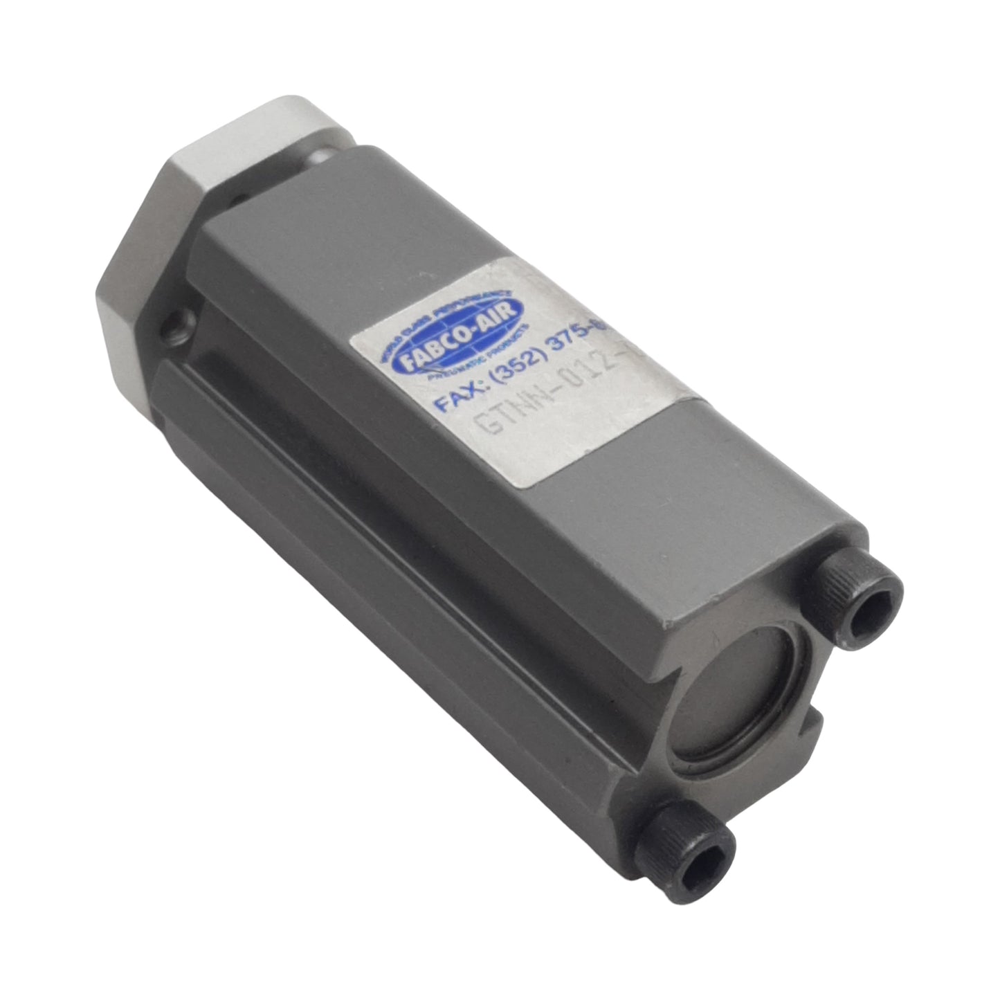 Used Fabco-Air GTNN-012-030 Pneumatic Cylinder, ø12mm Bore, 30mm Stroke, M5, 150psi