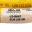 Used Turck RKM 106-5M Single Ended Cable, 1-1/8in 10-Pin Female, 5ft Length, *Cut*