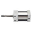 Used PHD AF1X1 Pneumatic Cylinder, ø1in Bore, 1in Stroke, 1/8in NPT, 150psi Max