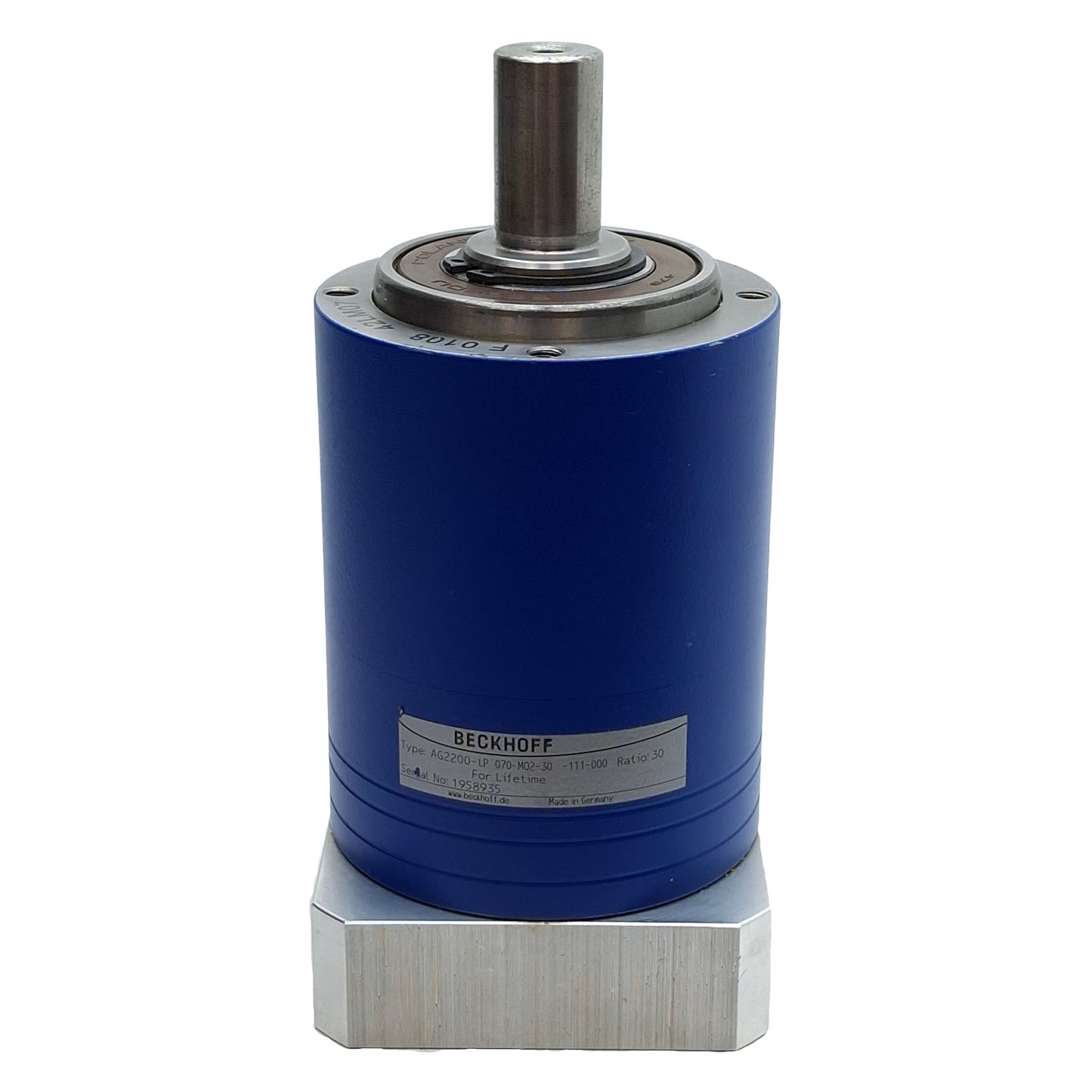 Used Beckhoff AG2200-LP 070-M02-30-111-000 Planetary Gearbox, 30:1, ø16mm Shaft