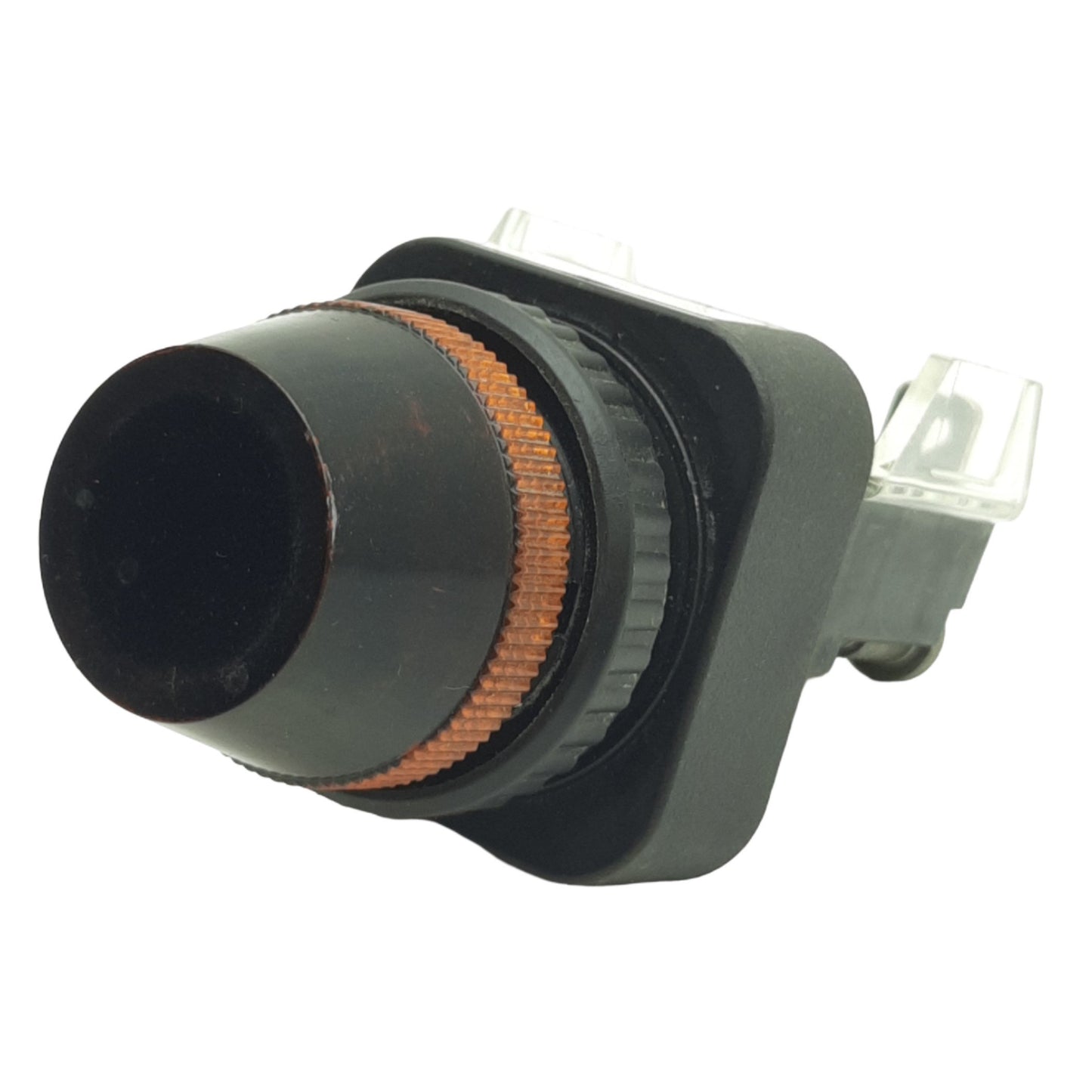 Used Allen Bradley 800H-QR24G Orange Pilot Light, ø30mm, 24VAC/DC *Colored out Light*