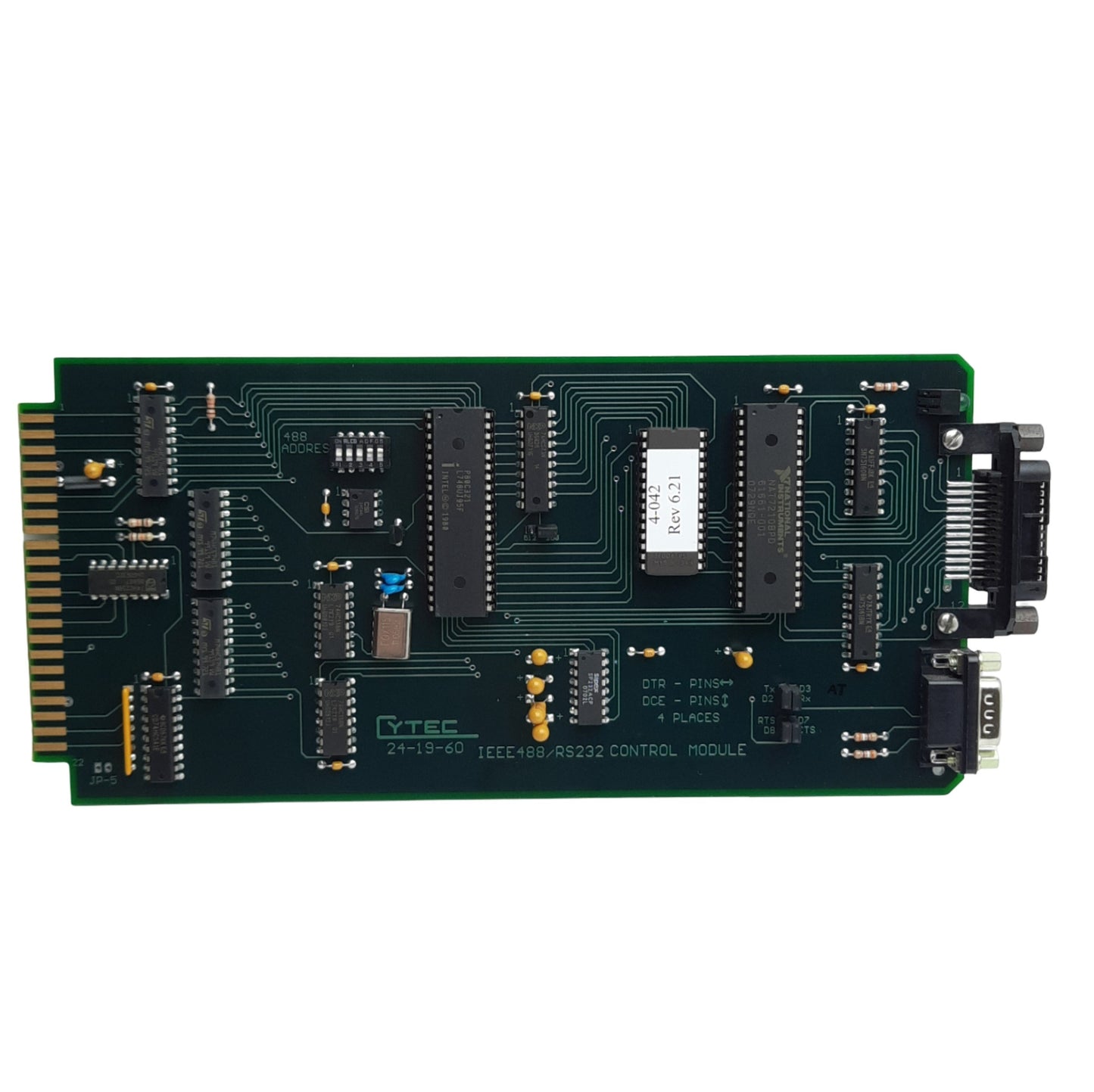 Used Cytec IF-J5 Combined IEEE488/RS232 Control Module, For JX256 Mainframe