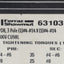 Used Ferraz Shawmut 63103 Fuse Block 3 Pole, 600V, 85A, #4-14 Wire Size, Panel Mount