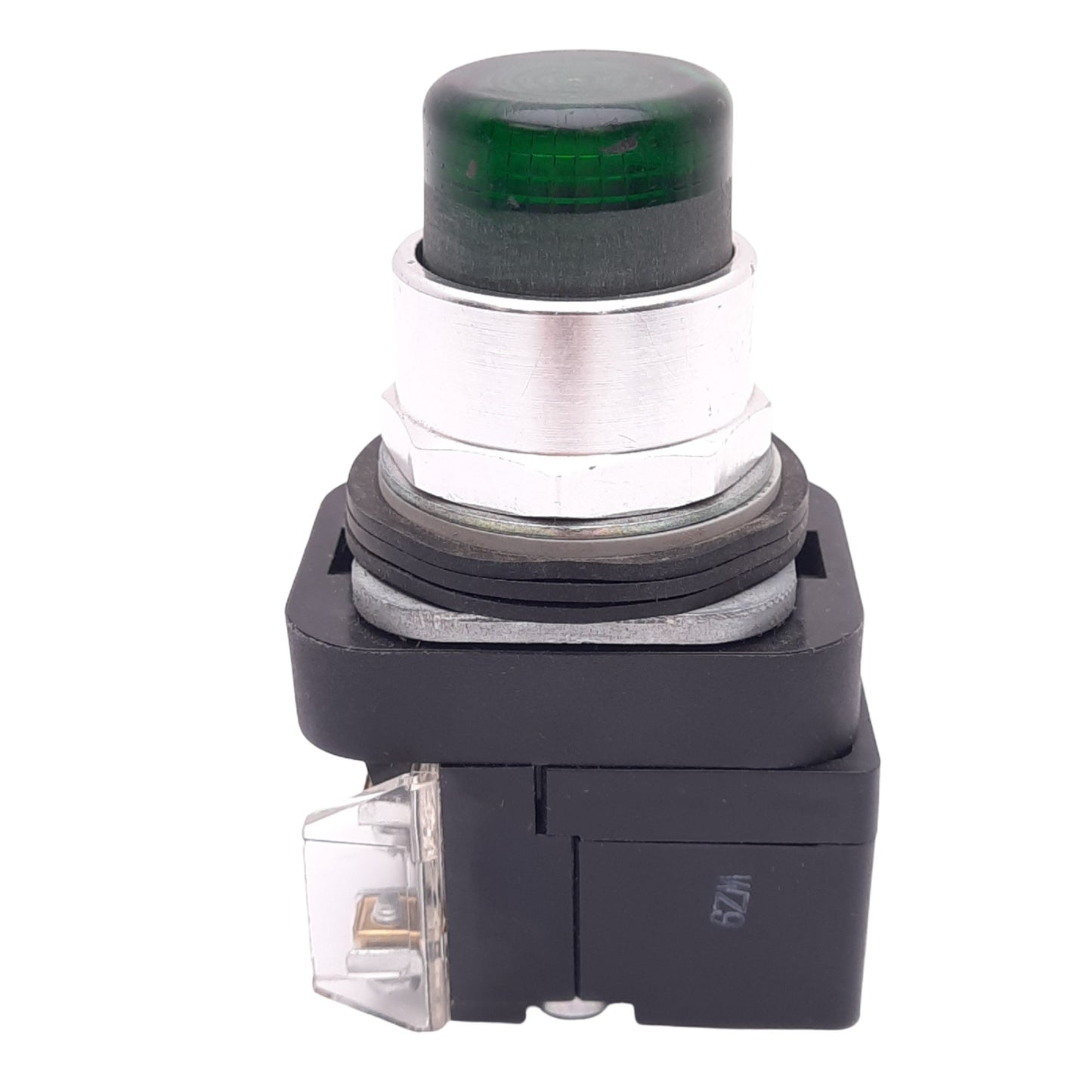 Used Allen Bradley 800T-QBH2G Illuminated Pushbutton, 30mm, 1NO 1NC, 600V 10A Max