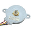 Used Sankyo Nidec 78-8044-5693-3 Pancake Stepper Motor, ø3mm Shaft, 8-Wire Connector