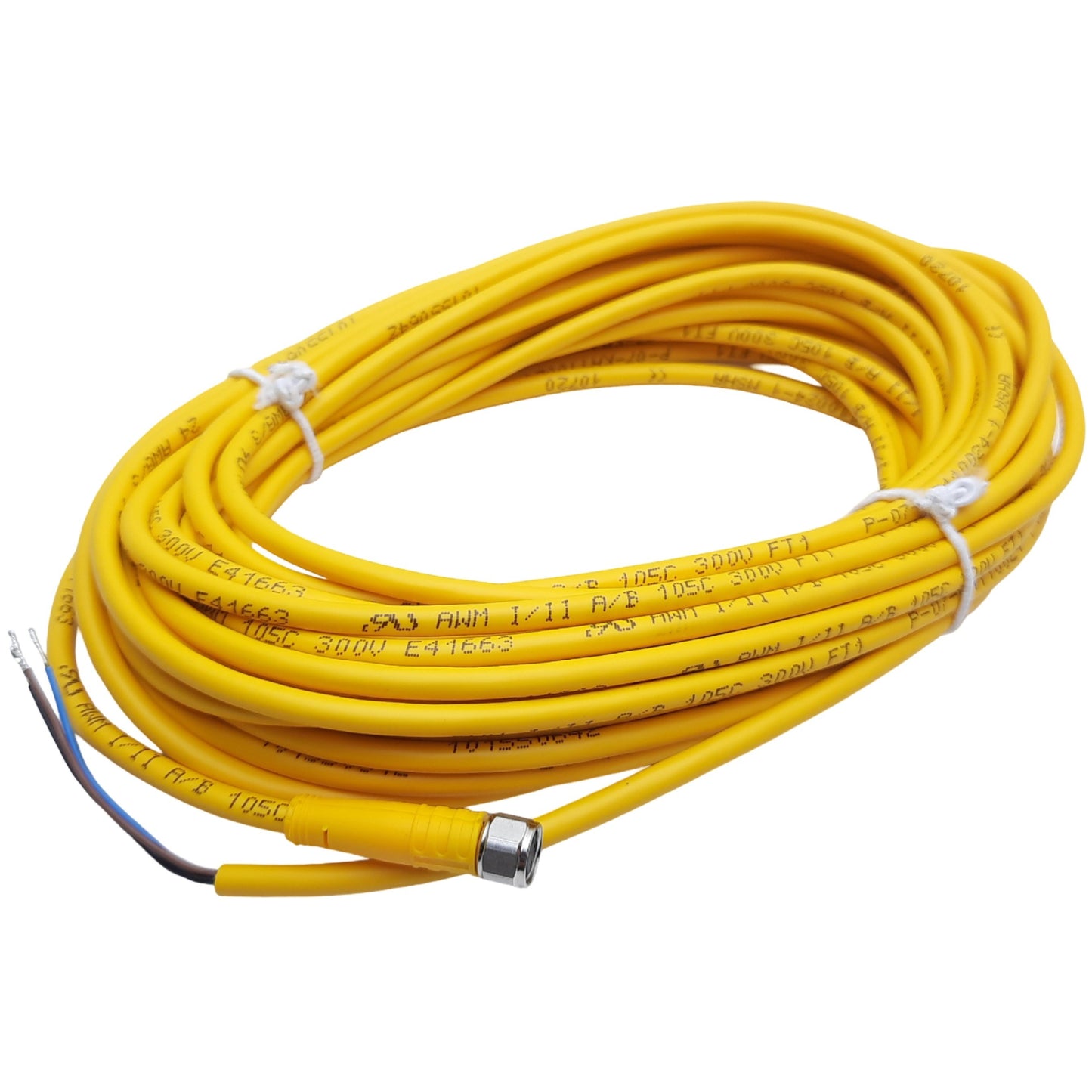 New Turck PKGV 3M-10 PicoFast Cordset 3-Pin M8 Female to Flying Leads 125VAC 4A, 10m