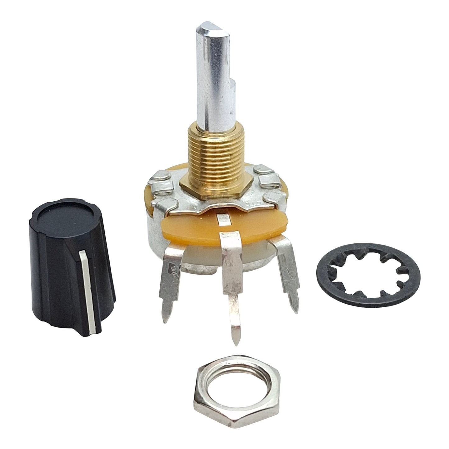 New Lot of 5 CTS 026V334F102D1A3 Potentiometer, 1kΩ, Solder Lug, 3/8in-32 UNEF