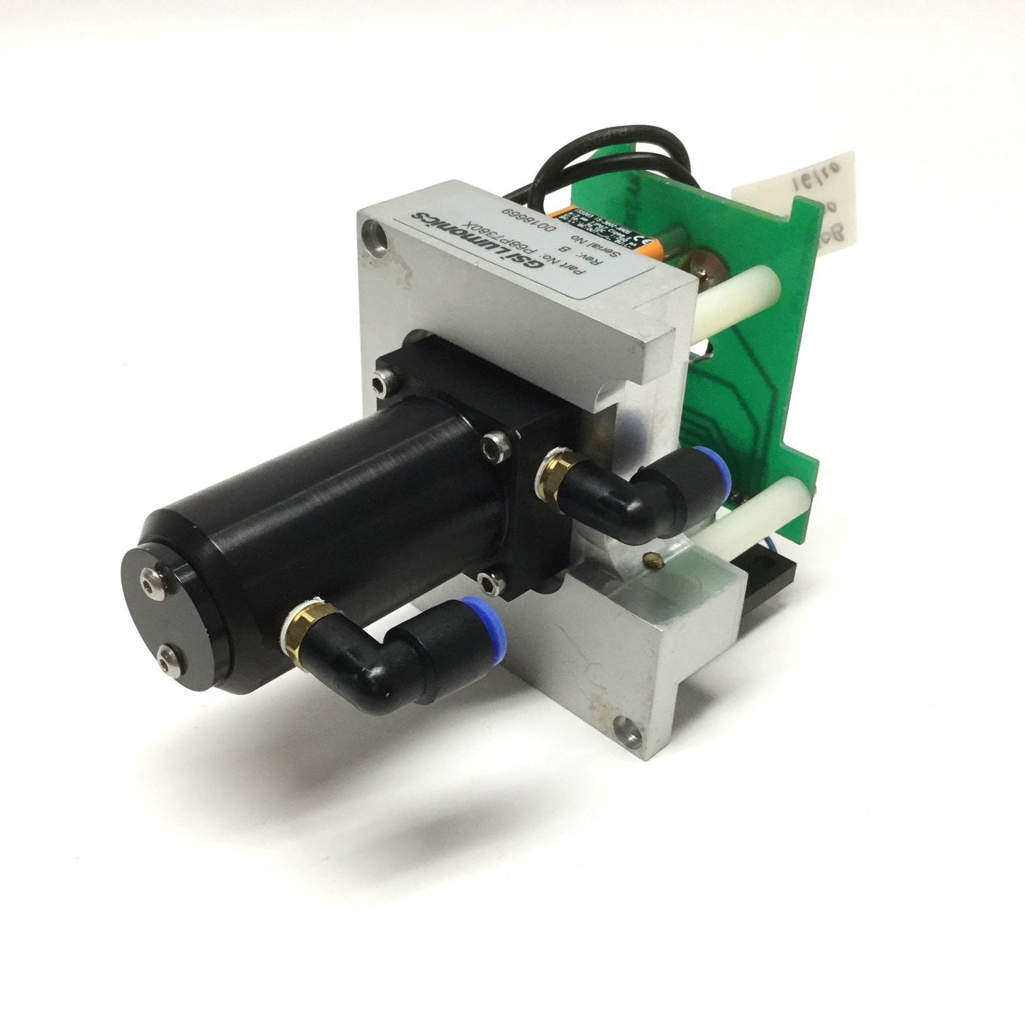 Used GSI Lumonics P68P7380X JK700 Laser Shutter Assembly Terminal Card and Beam Dump