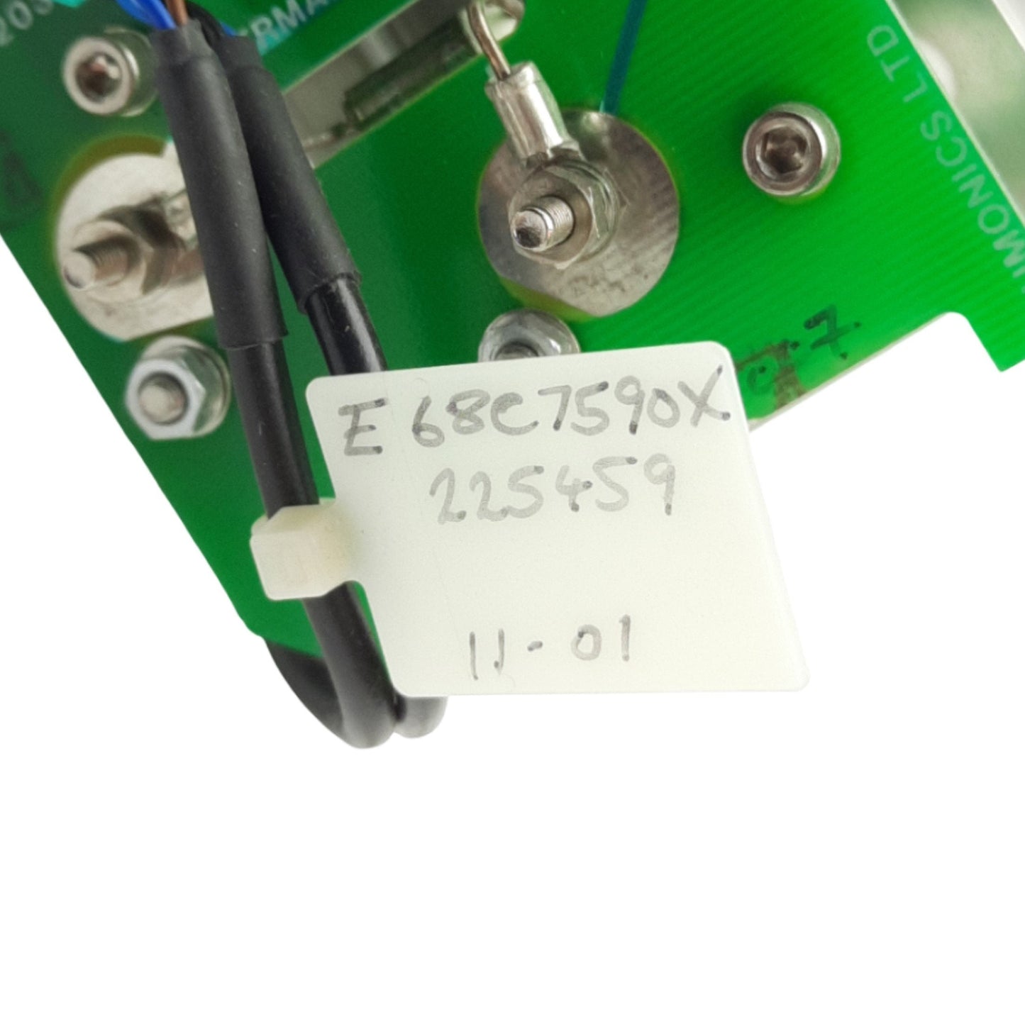 Used GSI Lumonics LTD E68C7590X JK 700 Laser Shutter Terminal Card, ø6mm P2C