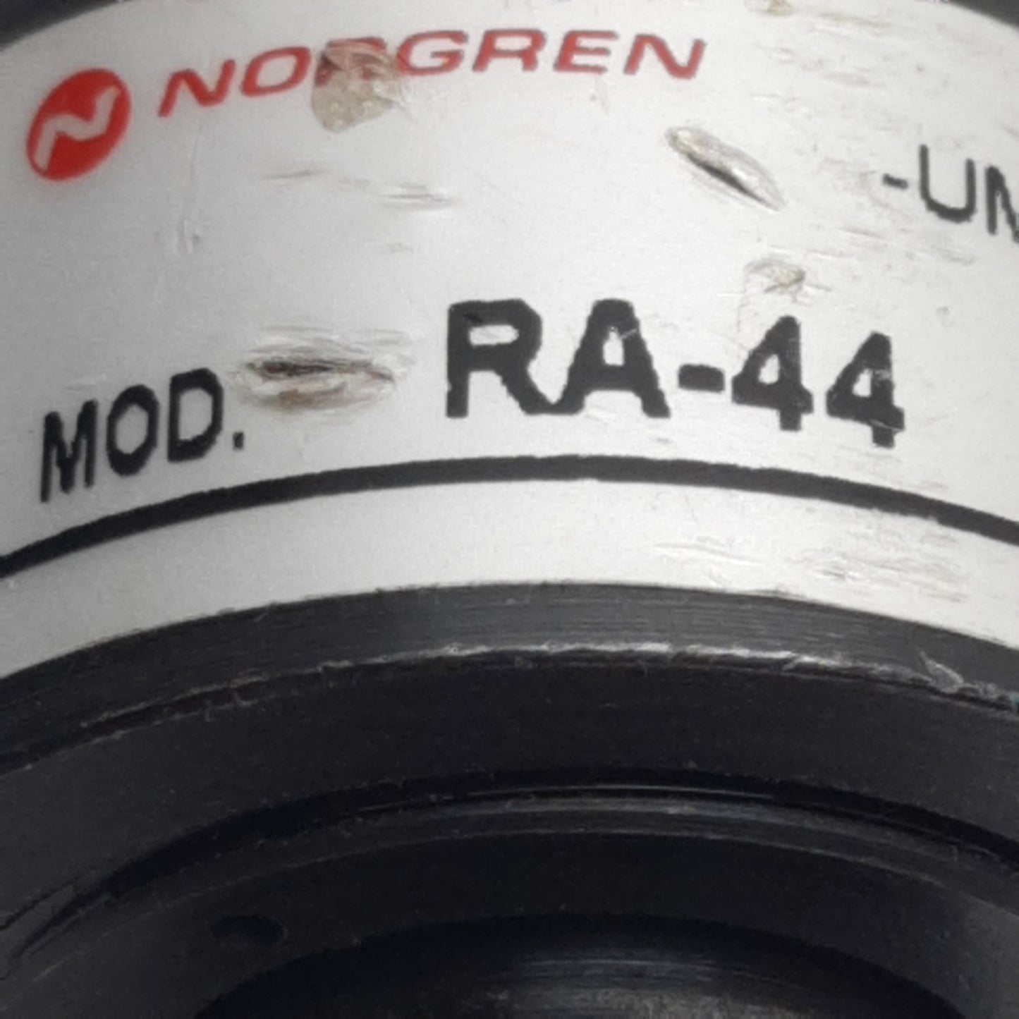 Used Norgren RA-44 Rod Aligner For Pneumatic Cylinder, 7/16in Female/Male